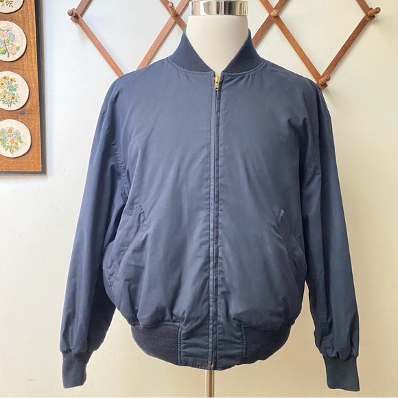 Nautica Vintage 90s Reversible Bomber Jacket - Picture 2 of 16